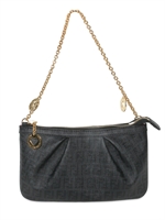 FENDI - BORSA A SPALLA ZUCCHINO IN JACQUARD