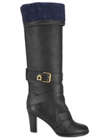 CHLOE' - 70MM PADDINGTON CALF PULL ON BOOTS
