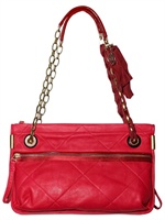 LANVIN - LAMBSKIN AMALIA MEDIUM SHOULDER BAG