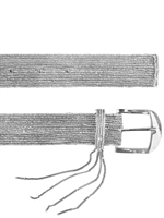 MAURIZIO PECORARO - EMBROIDERED CHAIN BELT
