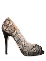 VALENTINO - DÉCOLLÉTTE SPUNTATO DI PIZZO 120 MM