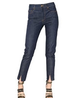 JUST CAVALLI - JEANS LEICHT GEKÜRZT STRETCH DENIM