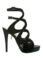 LARARE - 120MM MULTI STRAPS CAGE SANDALS