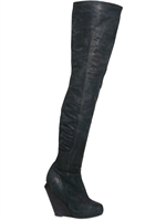 CINZIA ARAIA - 120MM NUBUCK CUISSARD WEDGES