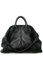 ELENA GHISELLINI - GRAINY LEATHER TOP HANDLE
