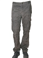 CLOSED - HERRINGBONE VINTAGE CARGO TROUSERS