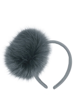 LANVIN - FOX FUR HEADBAND