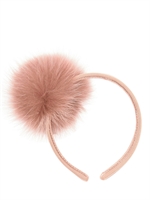 LANVIN - FOX FUR HEADBAND