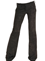 BALMAIN - SUEDE TROUSERS
