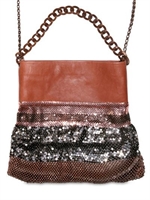 LAURA B - METAL MESH SHOULDER BAG