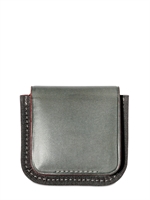 RAGAZZE ORNAMENTALI - GROSGRAIN PIPPING LEATHER COIN PURSE