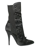 BALMAIN - 110MM SILK ELASTICATED NET BOTTON UPS