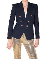 BALMAIN - DOUBLE BREASTED MILAN STITCHED JACKET