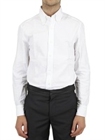 SALVATORE PICCOLO - CONTRASTING COLLAR OXFORD SLIM SHIRT