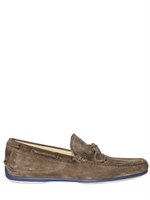 SALVATORE FERRAGAMO - SUEDE LOAFERS