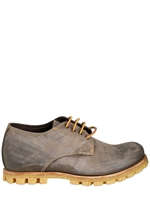 PUNTO PIGRO - VINTAGED CALF LACE-UP SHOES