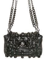 GIAMBATTISTA VALLI - BORSA A TRACOLLA DI PELLE
