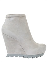 CAMILLA SKOVGAARD - SUEDE ANKLE LOW BOOT WEDGES
