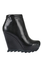 CAMILLA SKOVGAARD - 120MM CALFSKIN WEDGE ANKLE BOOTS