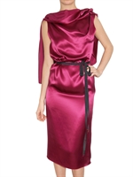 ROKSANDA ILINCIC - KLEID IN SEIDE SATIN