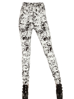 PROENZA SCHOULER - JEANS HANDMALEREI STRETCH DENIM