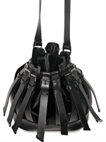 VERSUS - BORSA TRACOLLA DI PELLE E VELLUTO