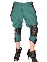 INDIVENIRE - HOSEN IN FLEECE UND LEDER