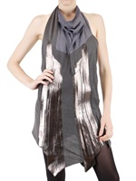 TROSMAN - TANK TOP METALLIK DRUCK AUF JERSEY