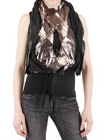 TROSMAN - METALLIC FLEECE AND FELT VEST
