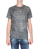E.VIL - CRYSTAL POEM JERSEY T-SHIRT