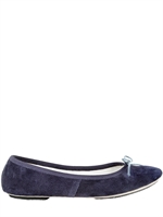 SUZIE MAS - SUEDE BALLERINA FLATS