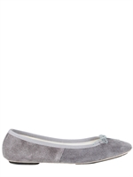 SUZIE MAS - SUEDE BALLERINA FLATS
