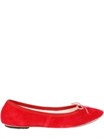 SUZIE MAS - SUEDE BALLERINA FLATS