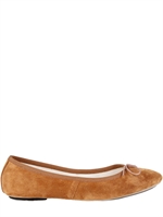 SUZIE MAS - SUEDE BALLERINA FLATS