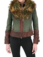 SONIA VILLA - MURMASKI FUR LEATHER JACKET