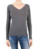 E.VIL - CASHMERE KNIT V-NECK BUTTERFLY SWEATER