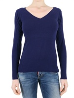 E.VIL - CASHMERE KNIT V-NECK BUTTERFLY SWEATER