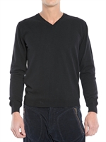 LAURA G - V-NECK CASHMERE SWEATER