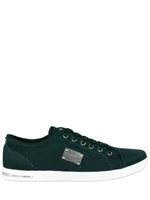 DOLCE & GABBANA - RAW CUT VINTAGED CANVAS SNEAKERS