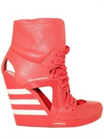 Y-3 - 120MM CUT OUT THREE STRIPE WEDGES