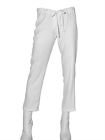 ANN DEMEULEMEESTER - WASHED VISCOSE TROUSERS