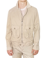 NEIL BARRETT - STRETCH MAKO COTTON JACKET
