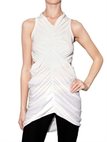 RICK OWENS - TOP IM GERAFFTEM JERSEY