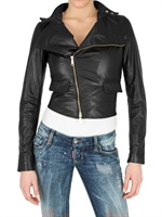 DSQUARED - BIKER LEATHER JACKET