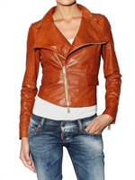 DSQUARED - BIKER LEATHER JACKET