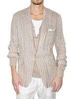 DOLCE & GABBANA - LINEN CANVAS JACKET