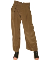 CHLOE' - SILK CREPE DE CHINE TROUSERS