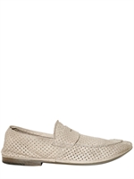 ROCCO PISTOLESI - PERFOTRATED LAMB UNLINED LOAFERS