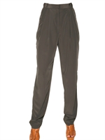 LANVIN - WASHED MATTE SATIN TROUSERS