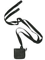 KRIS VAN ASSCHE - PORTA MONETE DI GROSGRAIN E PELLE